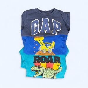 Bundle of boys 4/4T long sleeve shirts